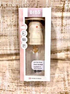 Baby Bottle - Cream Round Nipple - 150 ml